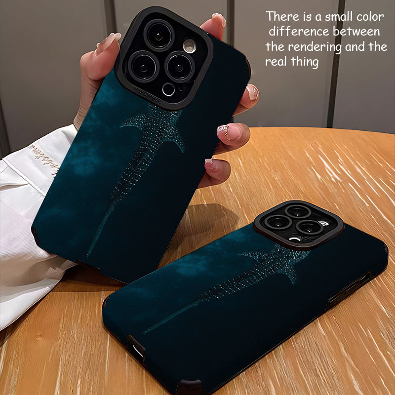 Dive into style with this Whale Shark phone case! Its unique ocean-inspired design stands out while keeping your phone safe from drops and scratches.