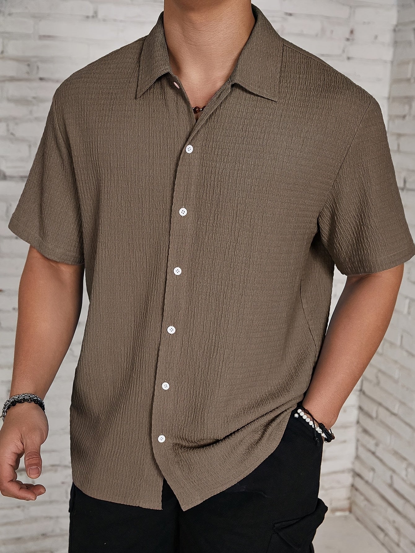 Men'S Casual Relaxed, stylish, and made for golden hour. This beach dinner vibe button-up is lightweight and comfy, perfect for warm evenings by the shore or casual nights out.